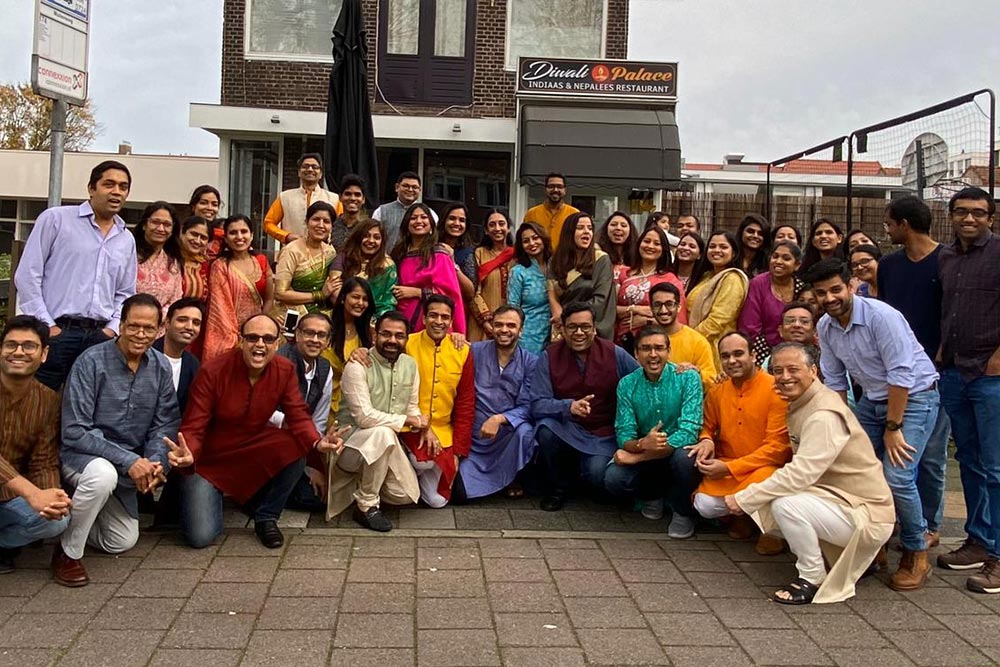 ICAI Netherlands Chapter supported in organizing Diwali Lunch for all CA members