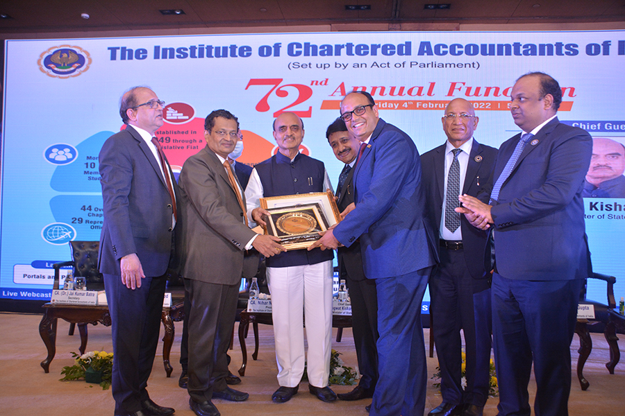 ICAI Best Overseas Chapter award (1st Prize)