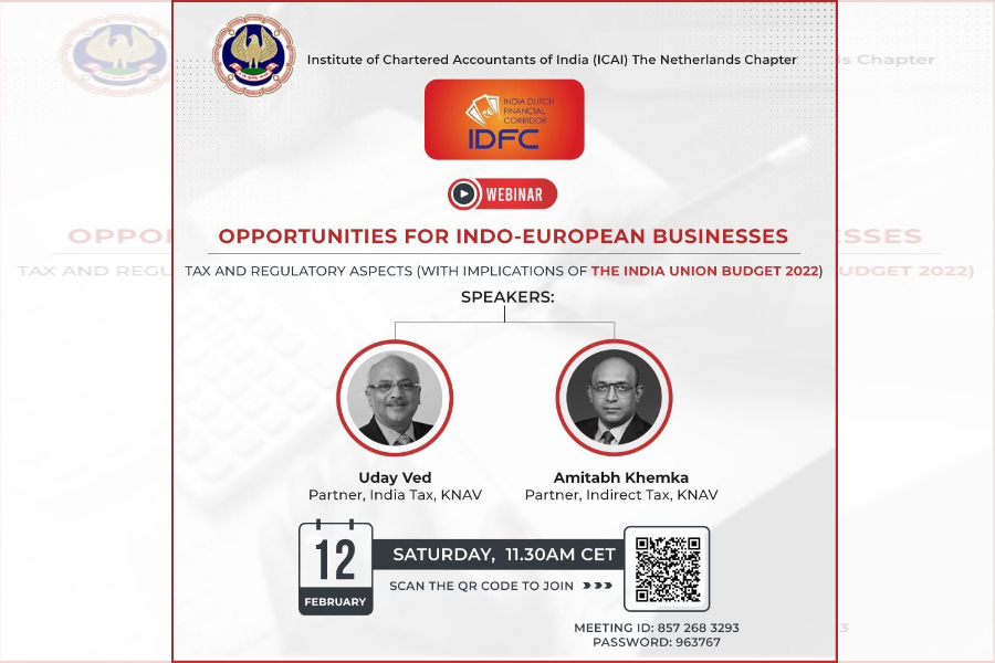 Opportunities for Indo-European businesses - Tax and Regulatory Aspects