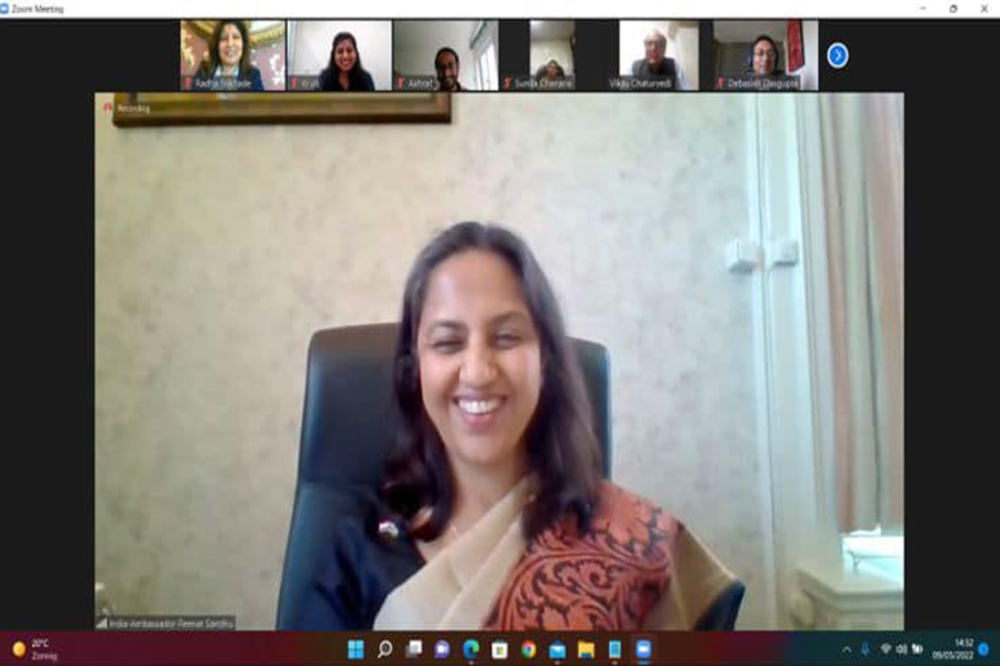 Meet and Greet Webinar with HE Mrs. Reenat Sandhu, The Ambassador of India to The Kingdom of Netherlands