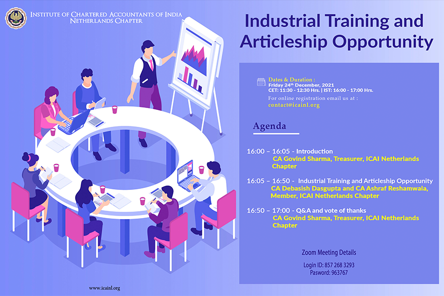 Industrial Training and Articleship Opportunity
