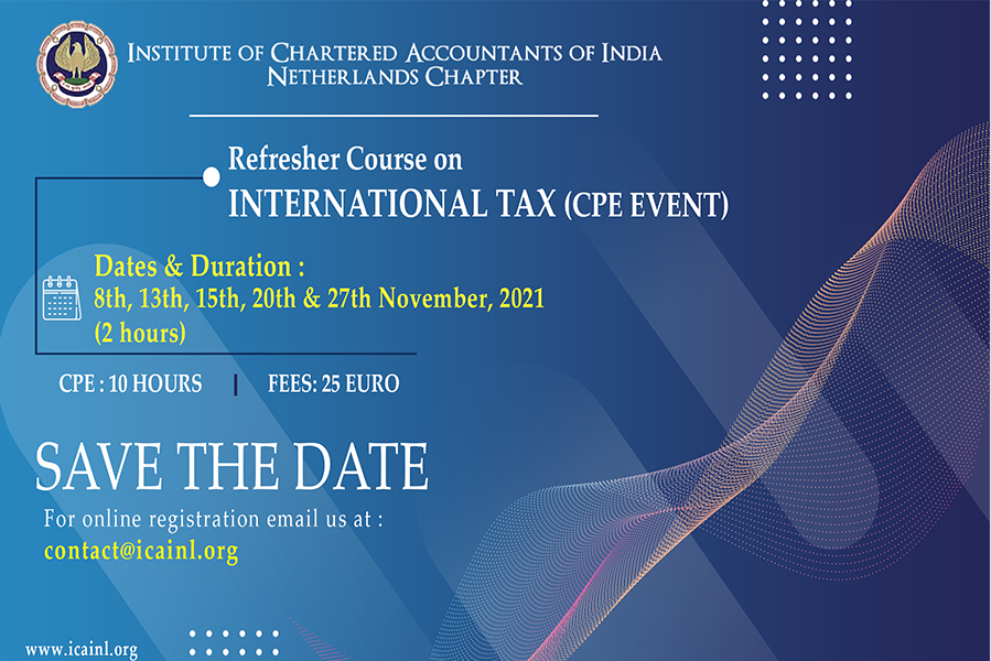 Refresher Course on International Tax