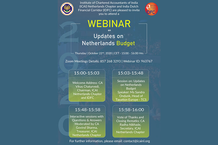 Updates on Netherlands Budget